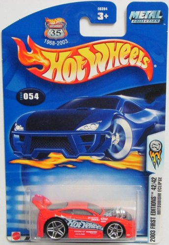 ホットウィール Hot Wheels メタルコレクション 三菱 ミツビシ エクリプス 2003ファーストエディション 42/42 #054 ビークル ミニカー