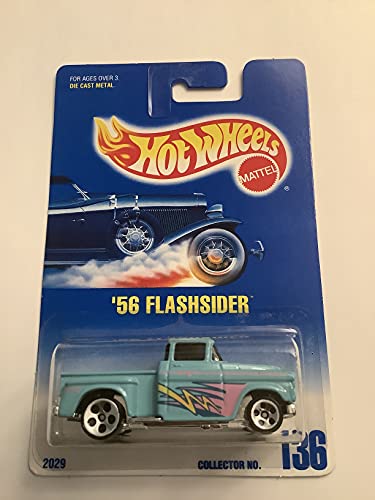 ホットウィール マテル ミニカー ホットウイール Hot Wheels 1996 Collector #136 '56 Flashsider Turquoise 1/64ホットウィール マテル ミニカー ホットウイール