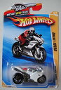 ホットウィール マテル ミニカー ホットウイール Hot Wheels 2010 New Models White/Silver Ducati 1098R 17...
