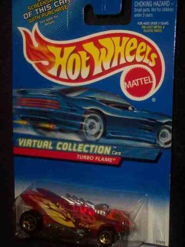 ホットウィール マテル ミニカー ホットウイール Hot Wheels 2000-112 Virtual Collection Turbo Flame 1:64 Scaleホットウィール マテル ミニカー ホットウイール