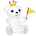 スワロフスキー Swarovski Krisベア コングラチュレーション おめでとう 約8.6センチ クリスタル 5492229 クリスベア インテリア