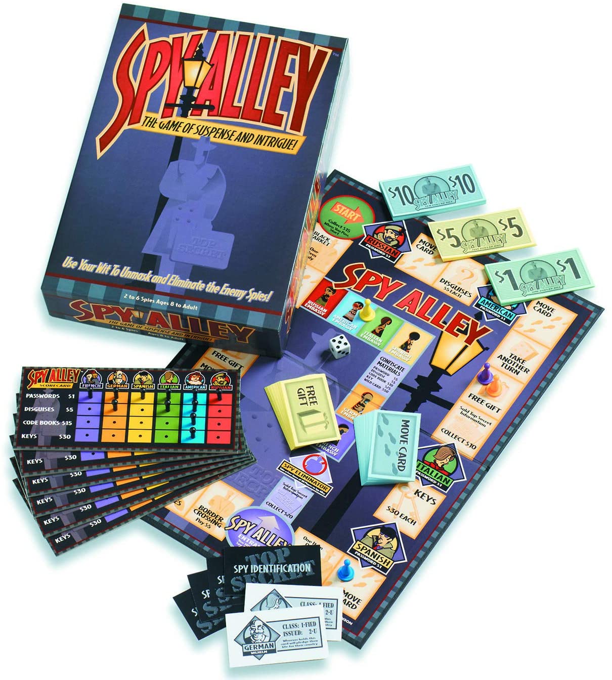 クリスマスファッション ボードゲーム 英語 アメリカ 海外ゲーム Spy Alley Mensa Award Winning Family Strategy Board Gameボードゲーム 英語 アメリカ 海外ゲーム 特別オファー Damrongsilp Com