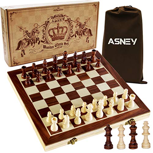 100 の保証 ボードゲーム 英語 アメリカ 海外ゲーム Asney Upgraded Magnetic Chess Set 15 Tournament Staunton Wooden Chess Board Game Set With Crafted Chesspiece Storage Slots For Kids Adult Includes Exボードゲーム 英語 アメリカ 海外ゲーム