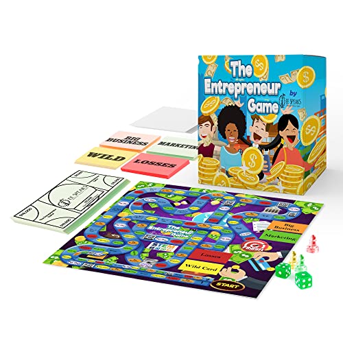 ボードゲーム 英語 アメリカ 海外ゲーム Board Game- The Entrepreneur Game- Multi Award-Winning STEM-Accredited Game Designed to Foster Entrepreneurship Financial Literacy Decision Making and Critical Thinking- Mom 039 ボードゲーム 英語 アメリカ 海外ゲーム