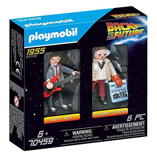 プレイモービル ブロック 組み立て 知育玩具 ドイツ Playmobil 70459 Back to The Future Marty and Doc, for Children Ages 6+, Fun Imaginative Role-Play, PlaySets Suitable for Children Ages 4+プレイモービル ブロック 組み立て 知育玩具 ドイツ