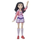 ムーラン 花木蘭 ディズニープリンセス Disney Princess Comfy Squad Mulan Fashion Doll, Toy Inspired by Disney’s Ralph Breaks The Internet, Casual Outfit Doll, Girls 5 and Up, Whiteムーラン 花木蘭 ディズニープリンセス