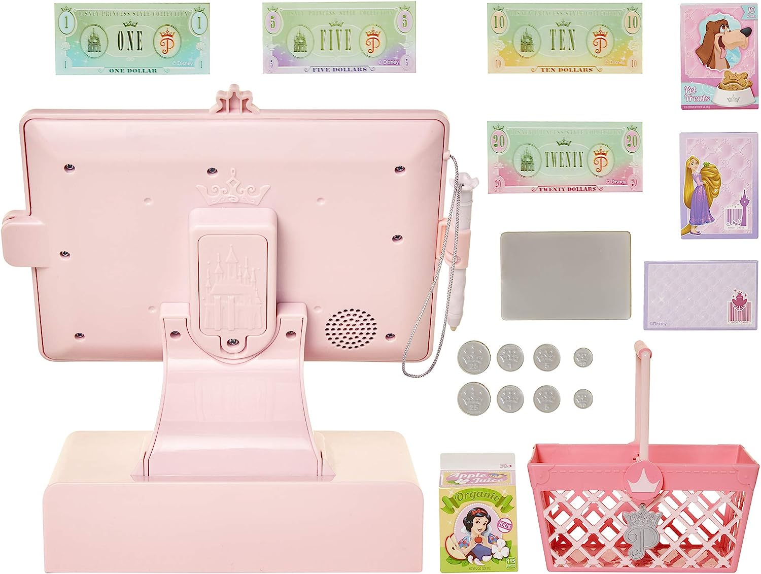 高い素材 ディズニープリンセス Disney Princess Style Collection Cash Register Shop N Play Market Set Shopping Basket Includedディズニープリンセス メール便なら送料無料 Guayaquilcityfc Com