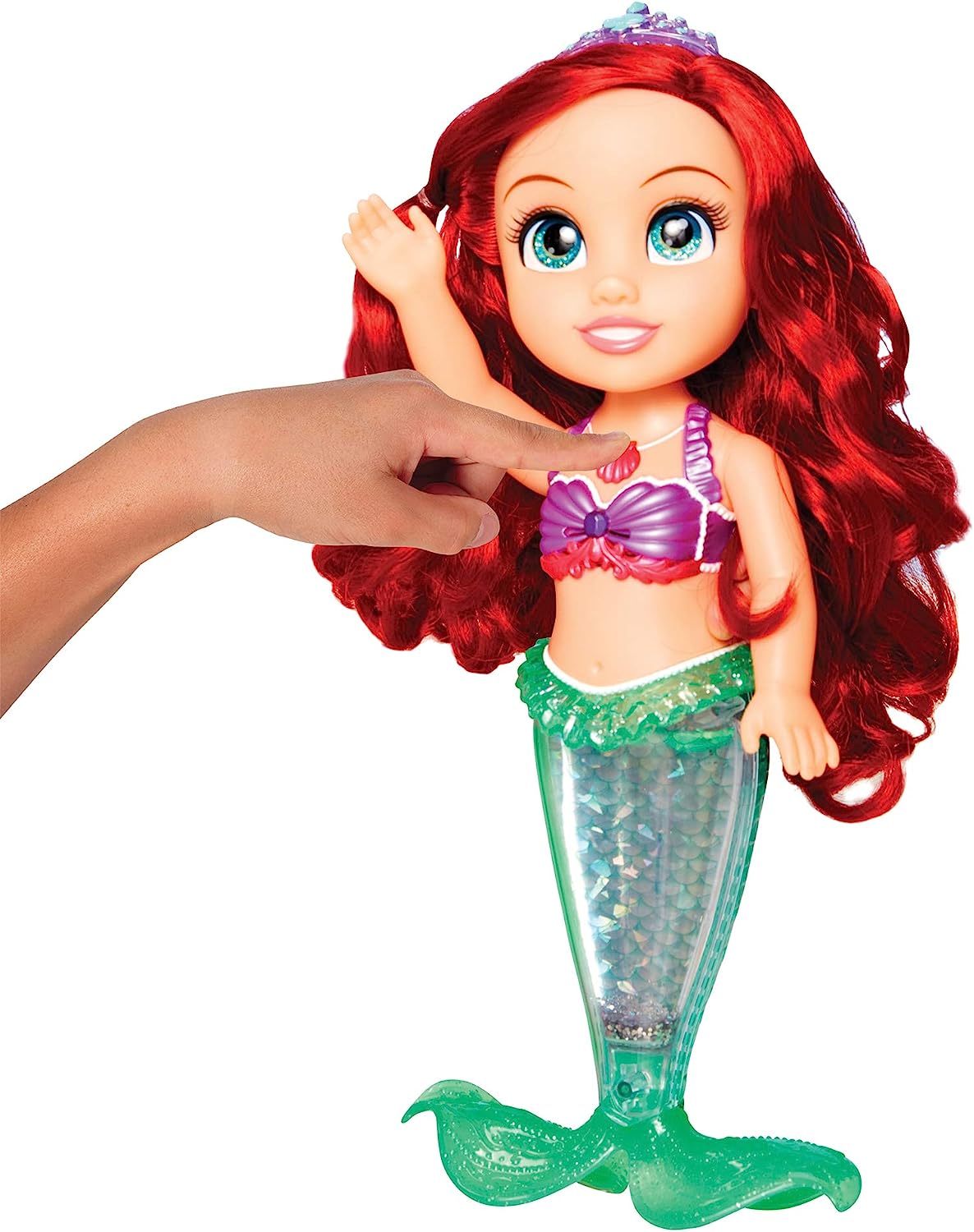 肌触りがいい リトル マーメイド アリエル ディズニープリンセス 人魚姫 Disney Princess Ariel Doll Sing Sparkle Light Up With 2 Songs Over Phrases 14 Inches Tallリトル マーメイド アリエル ディズニープリンセス 人魚姫 高い素材 Quantashares Com