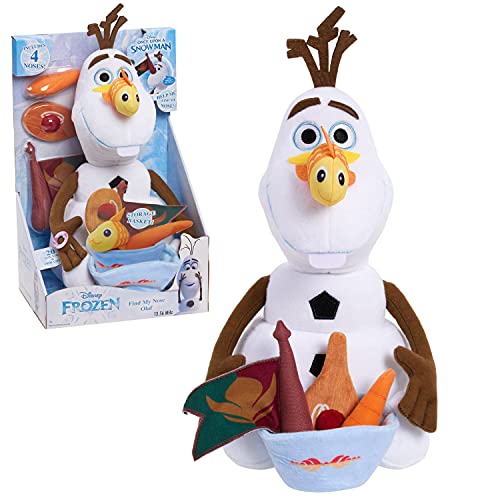 アナと雪の女王 アナ雪 ディズニープリンセス フローズン Disney Frozen Find My Nose 14-inch Olaf Plush, Officially Licensed Kids Toys for Ages 3 Up by Just Playアナと雪の女王 アナ雪 ディズニープリンセス フローズン