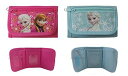 アナと雪の女王 アナ雪 ディズニープリンセス フローズン Disney Frozen Trifold Wallet x 2 (1 Blue 1 Pink)アナと...