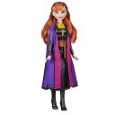 アナと雪の女王 アナ雪 ディズニープリンセス フローズン Disney Frozen 2 Frozen Shimmer Anna Fashion Doll, Skirt, Shoes, and Long Red Hair, Toy for Kids 3 Years Old and Up , Blackアナと雪の女王 アナ雪 ディズニープリンセス フローズン