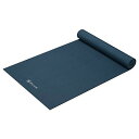 ヨガマット フィットネス Gaiam Yoga Mat Premium Solid Color Reversible Non Slip Exercise & F...