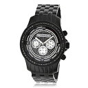 rv bNX} Y LUXURMAN Black Diamond Watches for Men 2.25ctrv bNX} Y