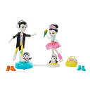 エンチャンティマルズ 人形 ドール Enchantimals Darling Ice Dancers Skate and Spin Glider with Patterson Penguin Small Doll (6-in) & Tux Dolls, 2 Animal Figures, and 15+ Accessories, Makes a Great Gift for 3-8 Year Oldsエンチャンティマルズ 人形 ドール