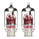 真空管 ギター ベース アンプ 海外 輸入 Pair of JJ E88CC/6922 Preamp Vacuum Tube真空管 ギター ベース アンプ 海外 輸入