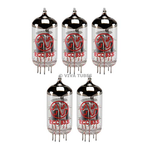  ١   ͢ New Gain Matched Quintet (5) JJ Electronics Tesla 12AX7 ECC83-S Vacuum Tubes ١   ͢