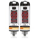 真空管 ギター・ベース アンプ 海外 輸入 Pair of JJ EL34II Power Vacuum Tube真空管 ギター・ベース アンプ 海外 輸入