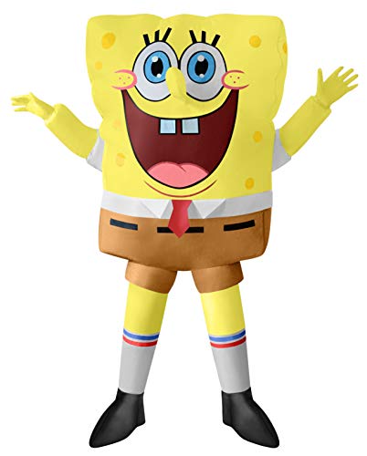 スポンジボブ カートゥーンネットワーク Spongebob キャラクター アメリカ限定多数 Rubie 039 s Child 039 s Nickelodeon Classic Spongebob Inflatable Costume, One Size, Yellowスポンジボブ カートゥーンネットワーク Spongebob キャラクター アメリカ限定多数