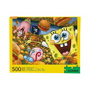 スポンジボブ カートゥーンネットワーク Spongebob キャラクター アメリカ限定多数 AQUARIUS SpongeBob SquarePants Puzzle (500 Piece Jigsaw Puzzle) - Officially Licensed SpongeBoスポンジボブ カートゥーンネットワーク Spongebob キャラクター アメリカ限定多数