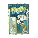 スポンジボブ カートゥーンネットワーク Spongebob キャラクター アメリカ限定多数 Squidward Super7 Wave 1 Reaction F...