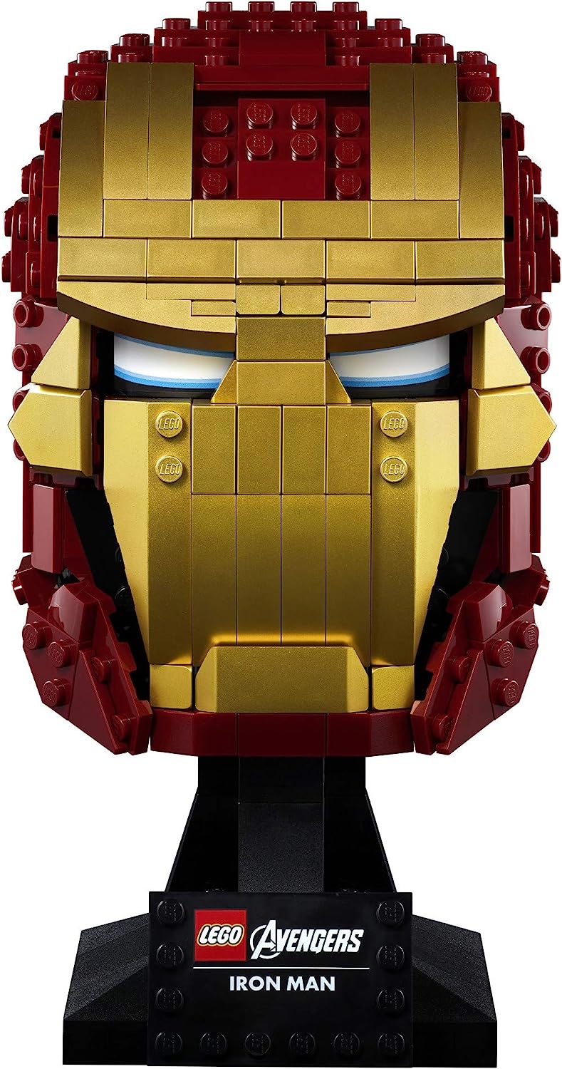レゴ 【送料無料】LEGO Marvel Avengers Iron Man Helmet 76165; Brick Iron Man-Mask for-Adults to Build and Display, Creative Challenge for Marvel Fans (480 Pieces)レゴ