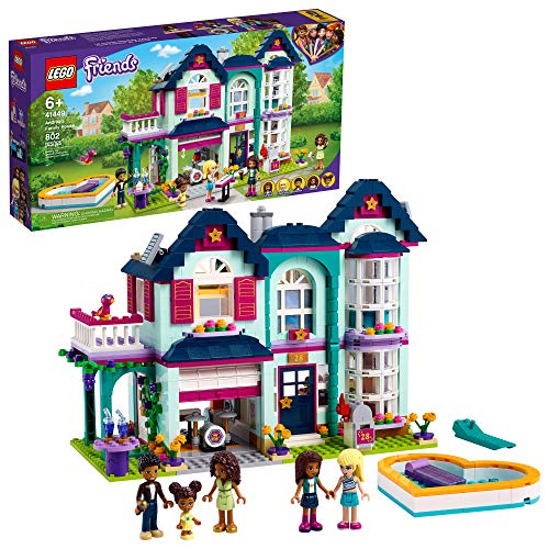 レゴ フレンズ LEGO Friends Andrea's Family House 41449 Building Kit; Mini-Doll Playset is Great Gift for Creative 6-Year-Old Kids, New 2021 (802 Pieces)レゴ フレンズ