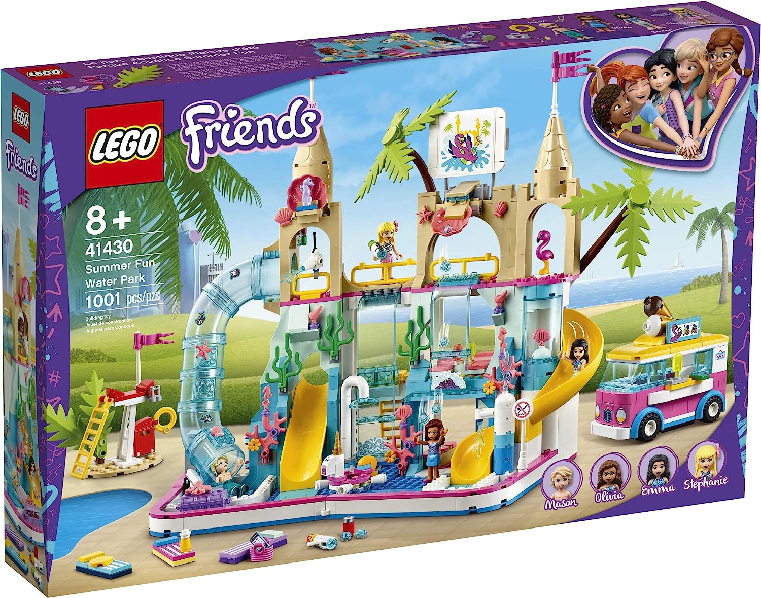 代引送料無料 レゴ フレンズ 送料無料 Lego Friends Summer Fun Water Park Set Featuring Friends Stephanie Emma Olivia And Mason Buildable Mini Doll Figures Perfect Set For Creative Play New 1 001 Pieces 代引送料無料 レゴ フレンズ 送料無料 Lego Friends Summer Fun Water Park Set Featuring Friends Stephanie Emma Olivia And Mason Buildable Mini Doll Figures Perfect Set For Creative Play New 1 001 Pieces