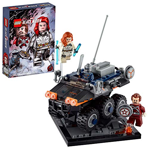 レゴ LEGO Marvel Avengers Taskmaster’s Ambush 77905 Exclusive Black Widow Movie Building Kit; Includes Black Widow, Taskmaster and Red Guardian Minifigures and The Taskmaster’s Vehicle (230 Pieces)レゴ