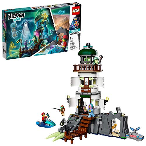 S LEGO Hidden Side The Lighthouse of Darkness 70431 Ghost Toy, Unique Augmented Reality Experience for Kids (540 Pieces)S