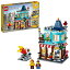 쥴 ꥨ Lego 31105 Creator 3-in-1 Townhouse Toy Store - Cake Shop - Florist Building Set, with Flowers and Working Rocket Ride, for Kids 8+ Years Old쥴 ꥨ