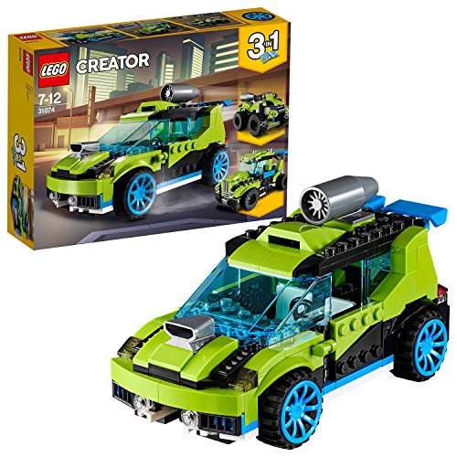 レゴ クリエイター Lego 31074 Creator 3in1 Rocket Rally Car Jet Truck and Quad Bike Model Building Set, Toys for Kids 7-12 Years Oldレゴ クリエイター