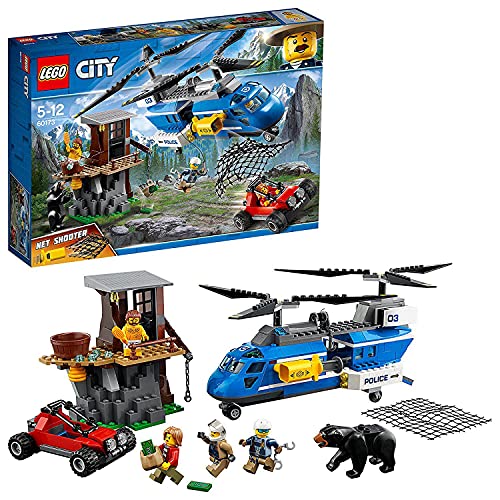 レゴ シティ City Police Mountain Arrest Building Set, Buggy & Helicopter Toy, Police Toys for Kidsレゴ シティ