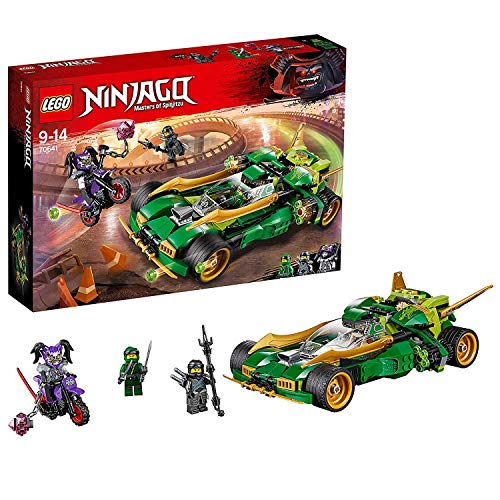 レゴ ニンジャゴー LEGO Ninjago Ninja Nightcrawler, Bike & Car with Shooter Function, Masters of Spinjitzu Building Setレゴ ニンジャゴー
