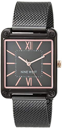 腕時計 ナインウェスト レディース Nine West Women's Japanese Quartz Dress Watch with Stainless S...