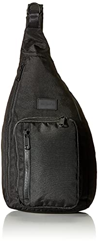 Fubh[ xubh[ AJ t_B}CA~ { Vera Bradley Women's Recycled Lighten Up Reactive Sling Backpack, Black, One SizeFubh[ xubh[ AJ t_B}CA~ {