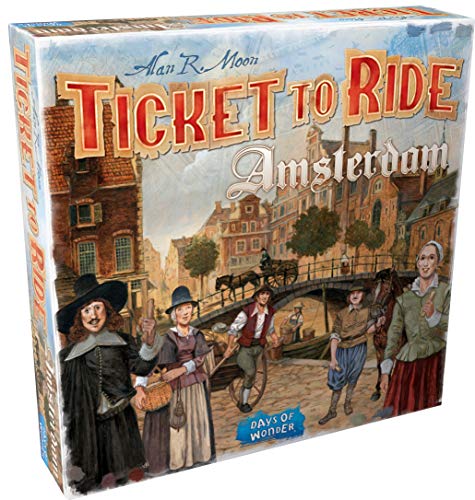 angelica㤨֥ܡɥ Ѹ ꥫ  Ticket to Ride Amsterdam Board Game - Train Route-Building Strategy Game, Fun Family Game for Kids & Adults, Ages 8+, 2-4 Players, 10-15 Minute Playtime, Made by Days of Wondܡɥ Ѹ ꥫ פβǤʤ14,330ߤˤʤޤ