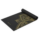 ヨガマット フィットネス Gaiam Yoga Mat Premium Print Extra Thick Non Slip Exercise & Fitnes...