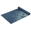 ヨガマット フィットネス Gaiam Yoga Mat Premium Print Non Slip Exercise & Fitness Mat for Al...