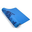 K}bg tBbglX Wai Lana Yoga and Pilates Mat (Himalaya, Blue)- 1/4 Inch Extra Thick Non-Slip Stylish, Latex-Free, Lightweight, Optimum ComfortK}bg tBbglX