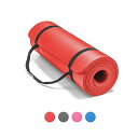 ヨガマット フィットネス LOKATSE HOME Thick NBR Yoga Mat High Density Non-Slip Exercise Mat ...