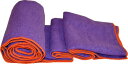 襬ޥå եåȥͥ Khataland Equanimity Yoga Towel with Travel Case, Extra Long Mat Size 72x24.5-Inch, Purple襬ޥå եåȥͥ