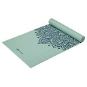 ヨガマット フィットネス Gaiam Yoga Mat Premium Print Non Slip Exercise & Fitness Mat for Al...