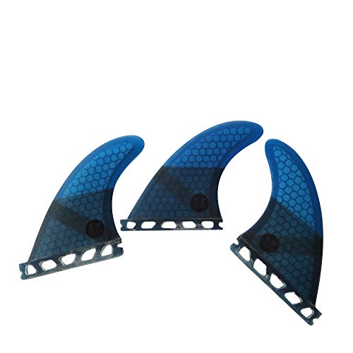 サーフィン フィン マリンスポーツ UPSURF Surfboard fin Future Basic Fin Medium Size, G7 tri Fin (Blue G7)サーフィン フィン マリンスポーツ