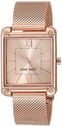 腕時計 ナインウェスト レディース Nine West Women's Mesh Bracelet Watch腕時計 ナインウェスト レディース
