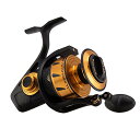 リール ペン Penn 釣り道具 フィッシング PENN Spinfisher VI Spinning Surf Fishing Reel, HT-100 Front Drag, Max of 30lb 13.6kg, Made with an All-Metal Reel Body and Spool Design,Black/Goldリール ペン Penn 釣り道具 フィッシング