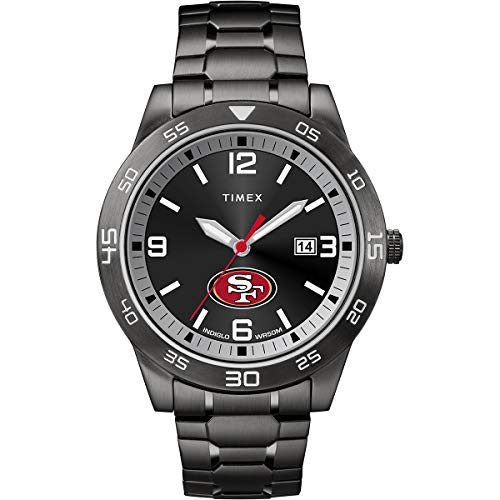 腕時計 タイメックス メンズ Timex Men 039 s TWZFFORMM NFL Acclaim San Francisco 49ers Watch腕時計 タイメックス メンズ