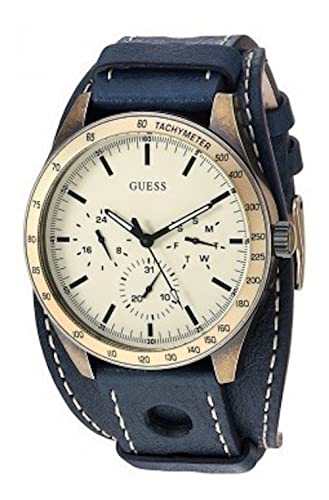 楽天angelica腕時計 ゲス GUESS メンズ Guess Gents Trend Mens Analog Quartz Watch with Leather Bracelet W1100G2腕時計 ゲス GUESS メンズ