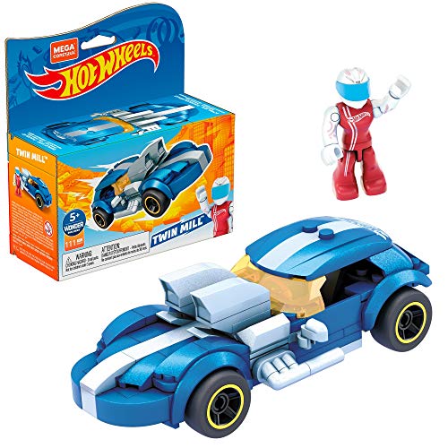 メガブロック メガコンストラックス 組み立て 知育玩具 MEGA Construx Hot Wheels Twin Mill Construction Set, Building Toys for Kidsメガブロック メガコンストラックス 組み立て 知育玩具