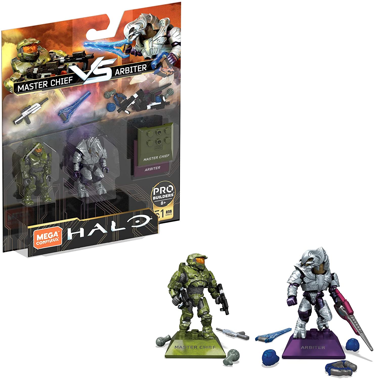 メガブロック メガコンストラックス 組み立て 知育玩具 Mega Construx Heroes Master Chief Vs. Arbiterメガブロック メガコンストラックス 組み立て 知育玩具