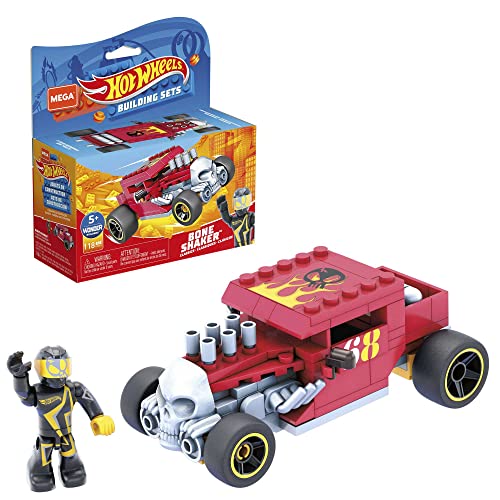 KubN KRXgbNX gݗ mߋ Hot Wheels Mega Construx Bone Shaker Construction Set, Building Toys for Kids 5 Years and UpKubN KRXgbNX gݗ mߋ